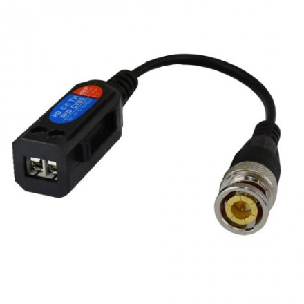 P-TR1HD AHD / TVI / CVI video signal receiver/transmitter, passive, with cable, up to 8Mpix 